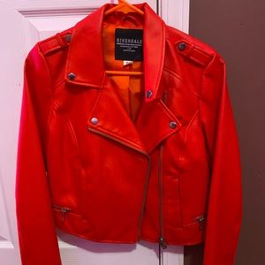 Red leather jacket (riverdale chryl)